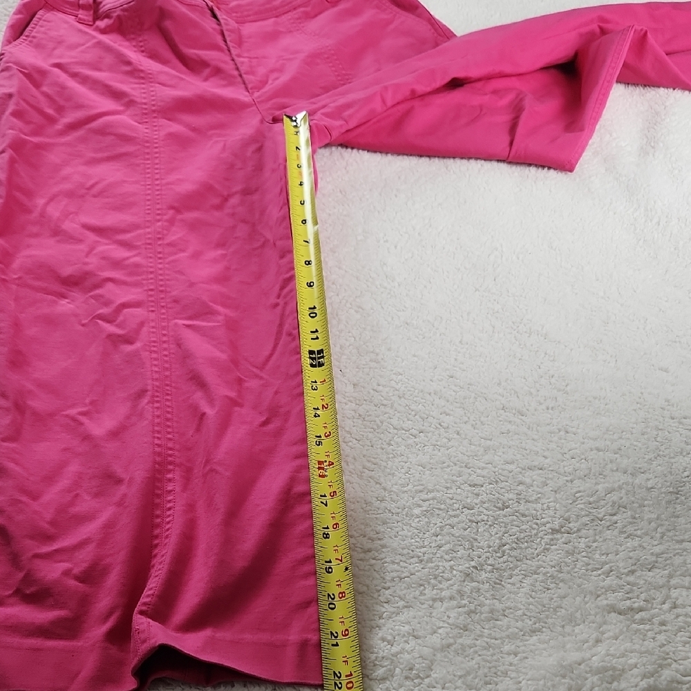 Bright Pink Wide-Leg Capri Pants 12 - Picture 2 of 6
